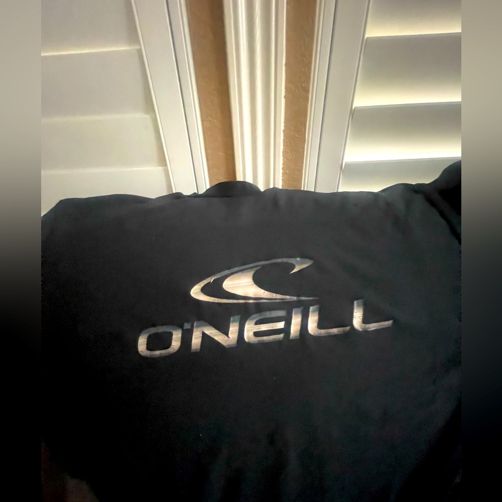 O’Neill Mens Basic Skins Rash Guard UPF Protection Color Black Size large